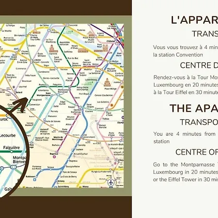 Cosy&charming Flat - 15ème - Convention Appartamento Parigi