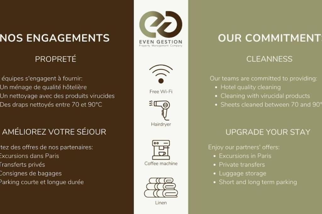 Cosy&charming Flat - 15ème - Convention Appartamento *