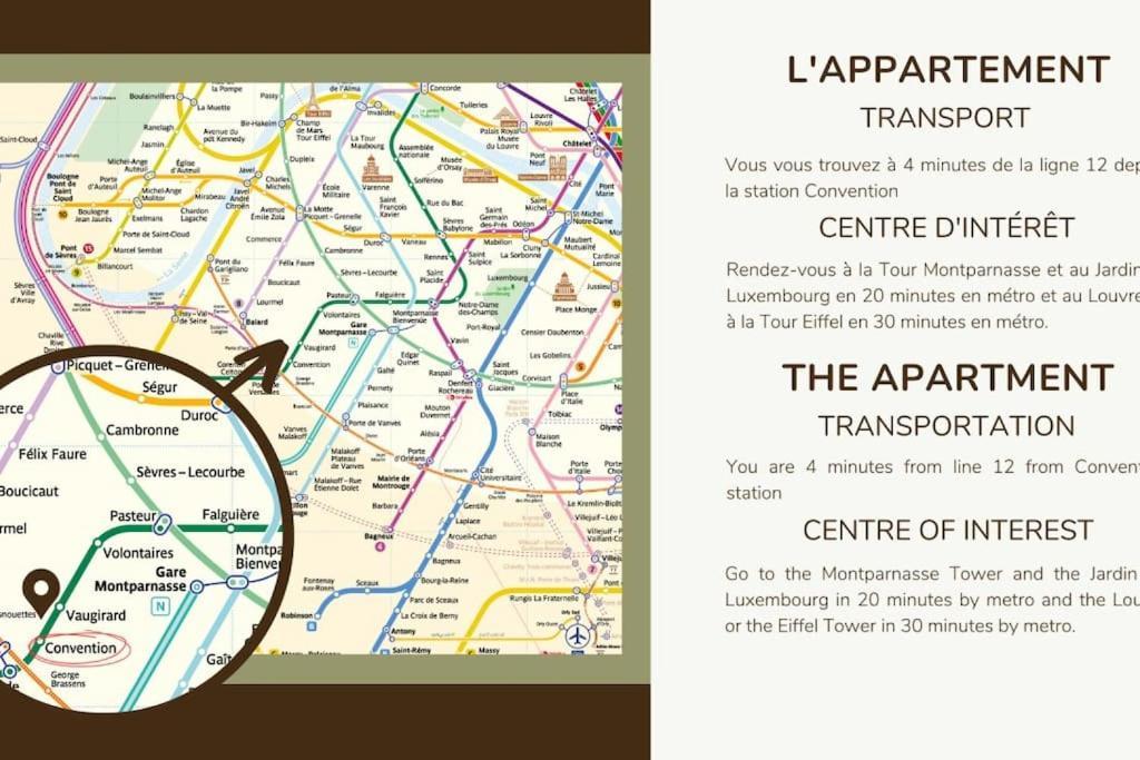 Cosy&charming Flat - 15ème - Convention Appartamento Parigi